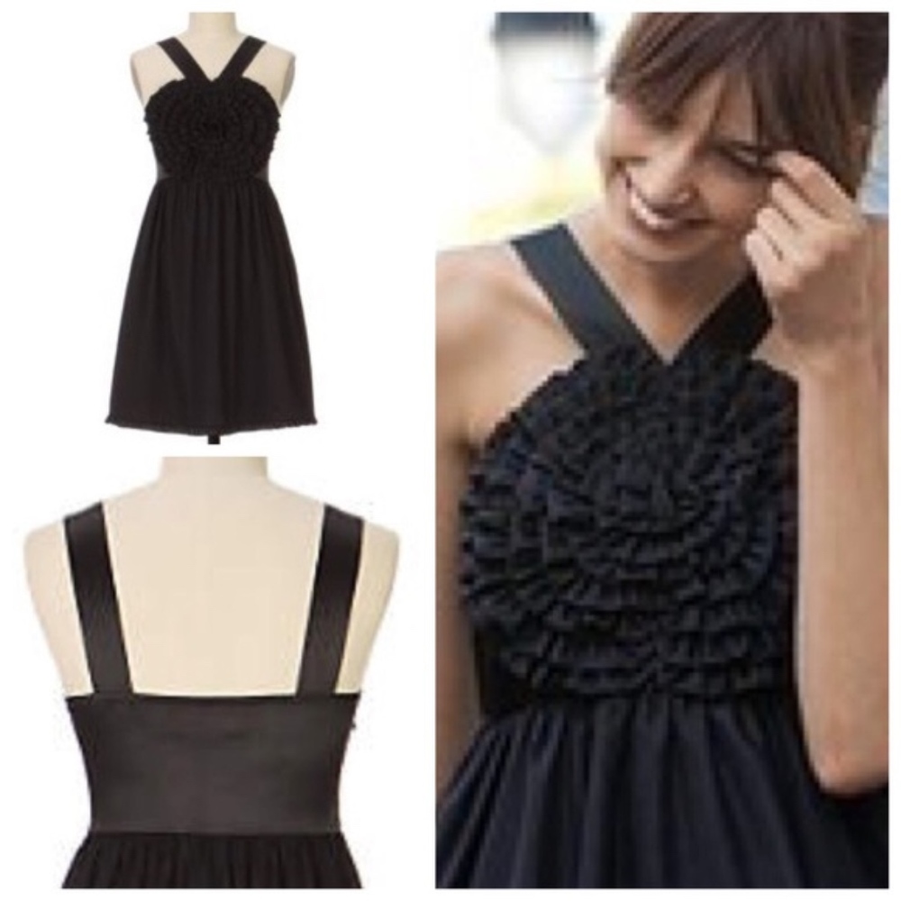 Anthropology Burlap dress